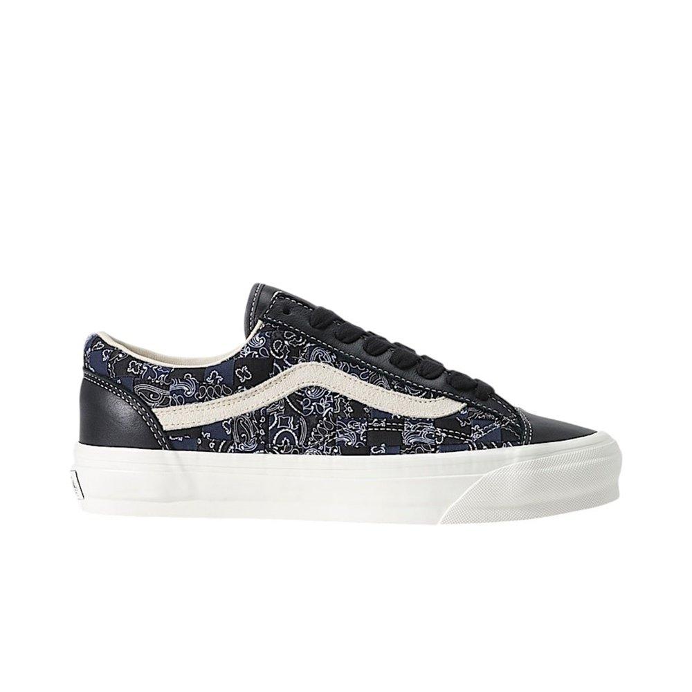 Vans Premium Old Skool LX Bandana "Black/White" Unisex Shoe - BLACK/WHITE